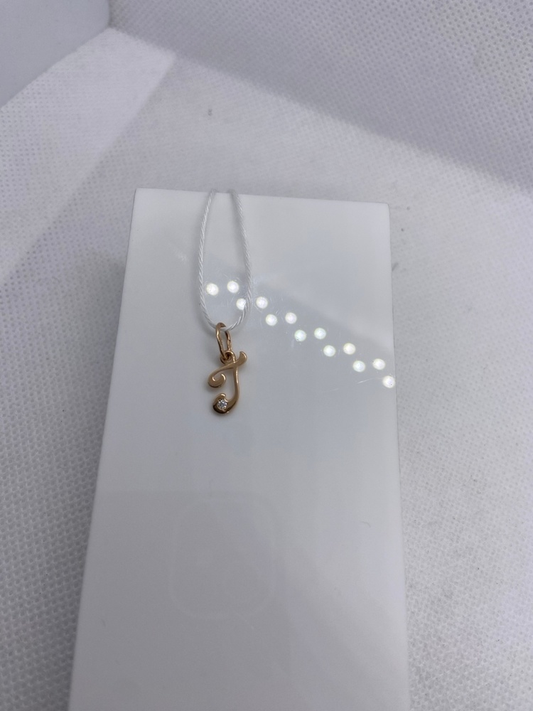 ПОДВЕСКА БУКВА Г Au 585