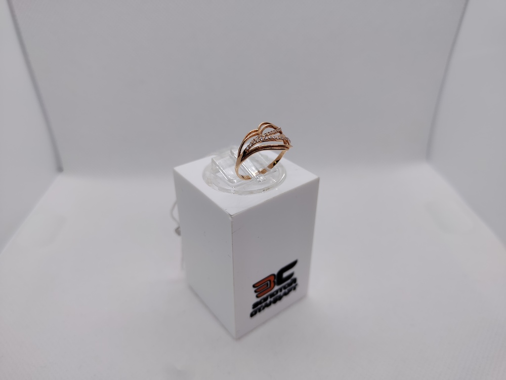 КОЛКМИ585 КОЛЬЦО С КАМНЯМИ (Au 585)