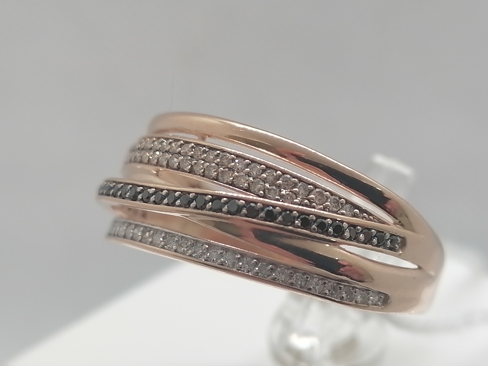 КОЛКМИ585 КОЛЬЦО С КАМНЯМИ (Au 585)