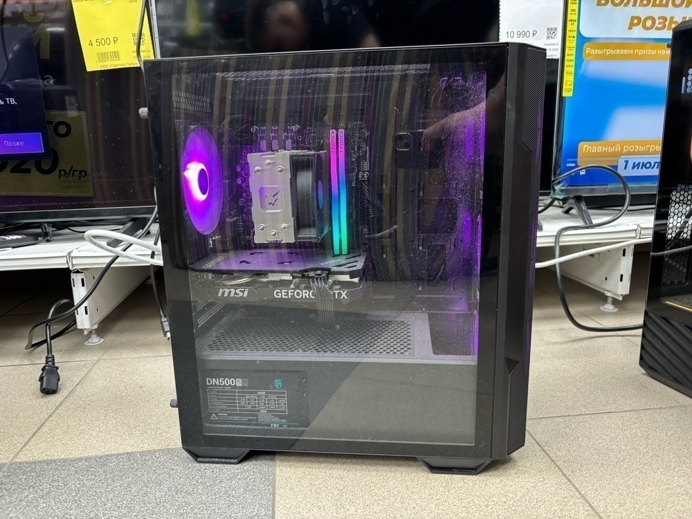 Системный блок Formoza; Core I5-12400F, Geforce RTX 4060, 16 Гб, 1 Tb, Нет