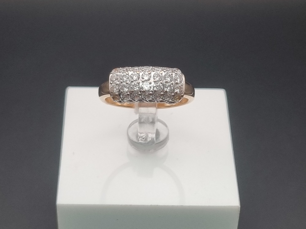 КОЛКМИ585 КОЛЬЦО С КАМНЯМИ (Au 585)