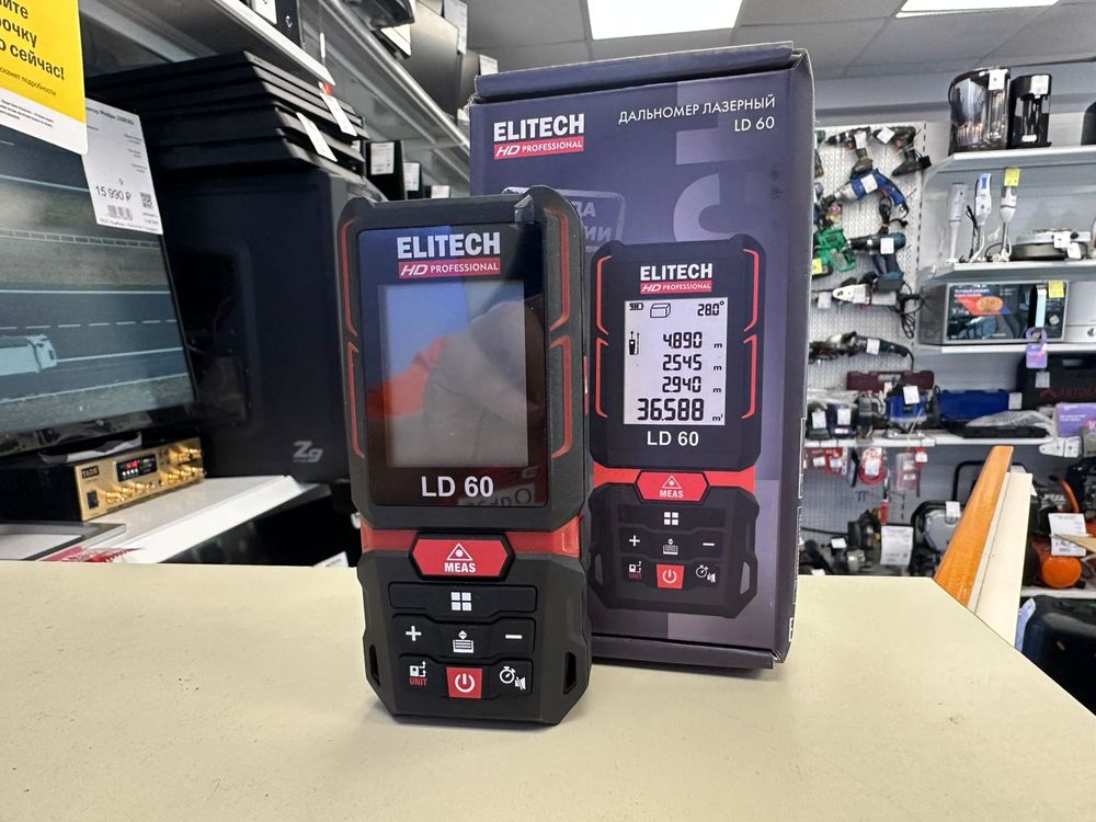 Дальномер ELITECH LD 80 HD