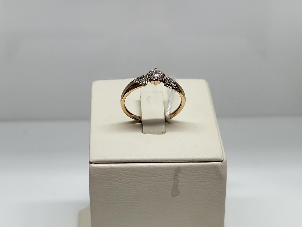 КОЛКМИ585 КОЛЬЦО С КАМНЯМИ (Au 585)