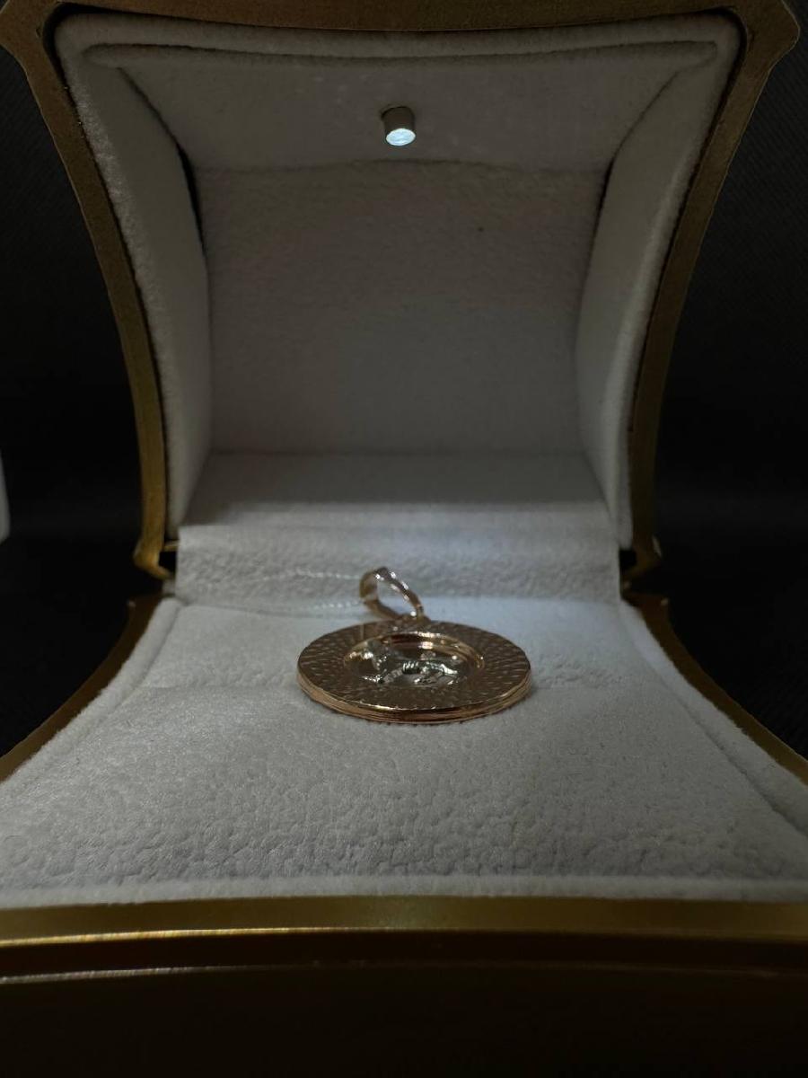 КрСПАлев ПОДВЕСКА ЗНАК ЗОДИАКА ЛЕВ (Au 585)