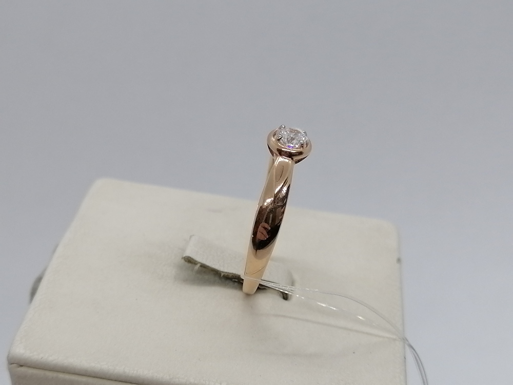 КОЛЬЦО С КАМНЕМ (Au 585)