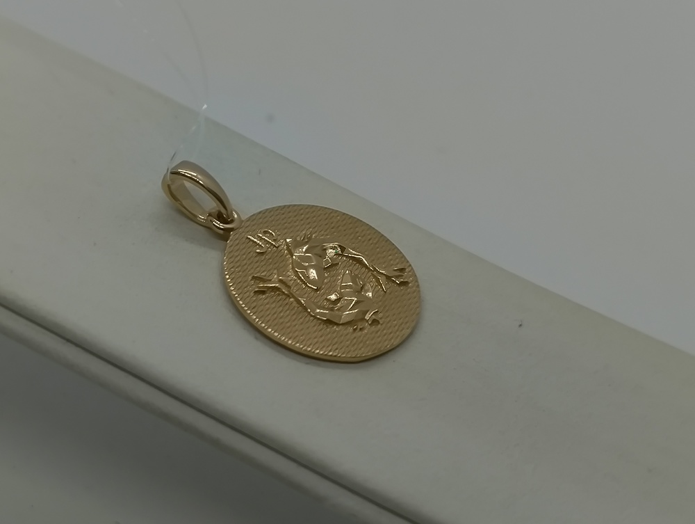 ПОДВЕСКА ЗНАК ЗОДИАКА РЫБЫ (Au 585)