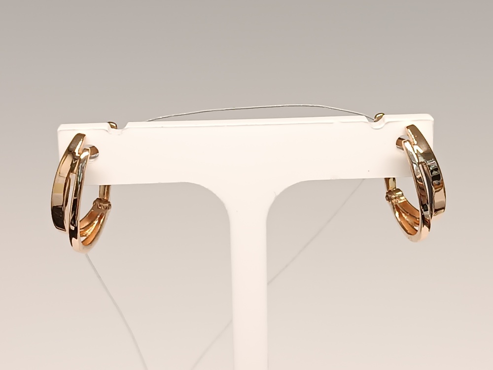 СЕРЬГИ БЕЗ КАМНЯ (Au 585)