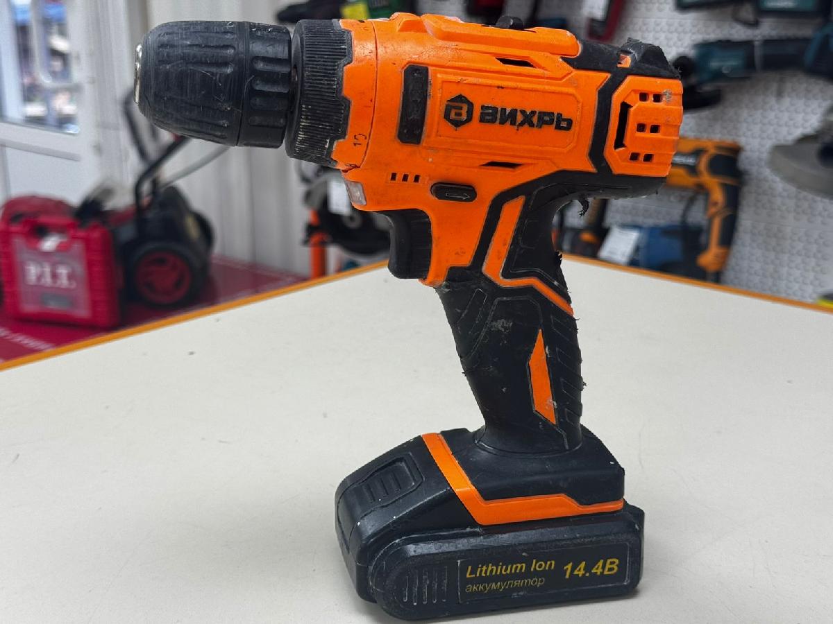 Шуруповерты Вихрь ДА-14.4Л-2К;