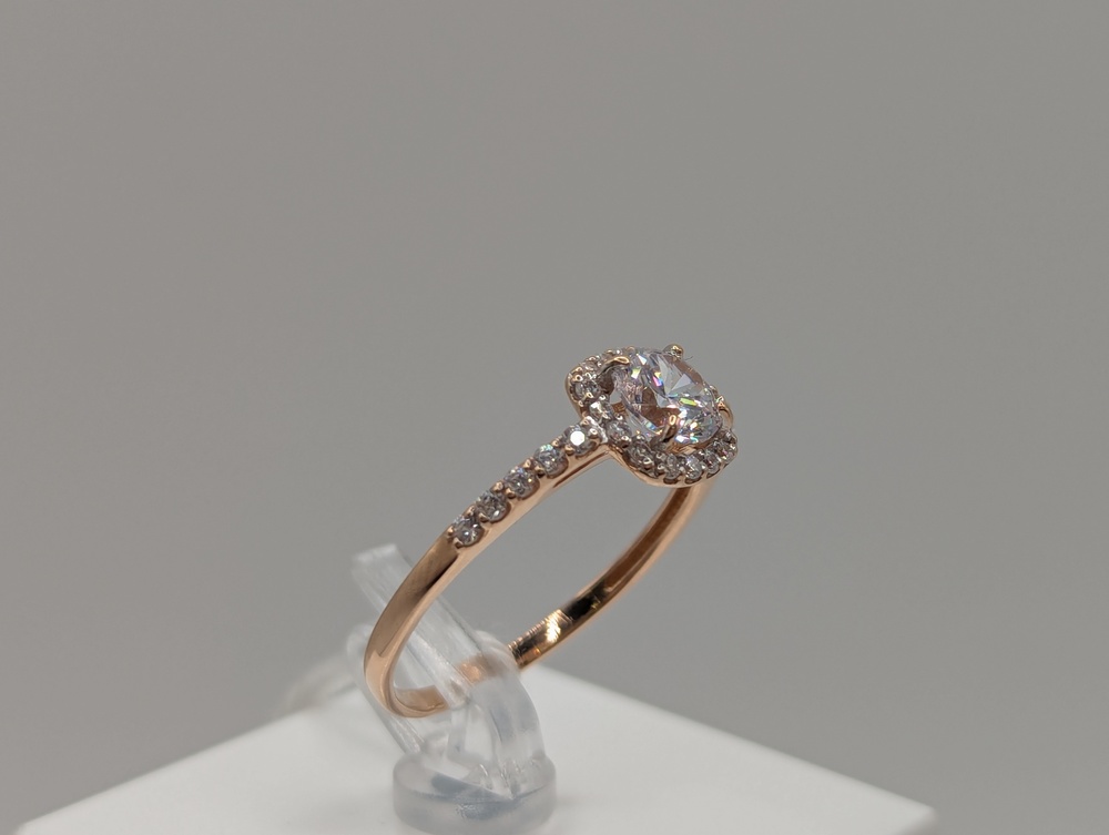 КОЛКМИ585 КОЛЬЦО С КАМНЯМИ (Au 585)