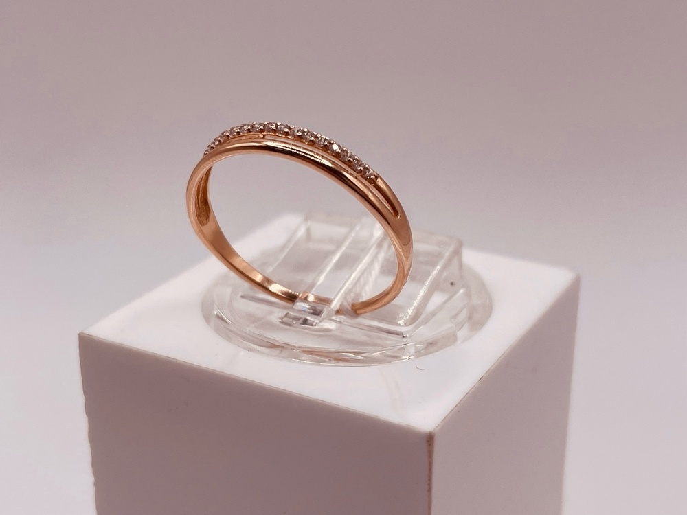 КОЛКМИ585 КОЛЬЦО С КАМНЯМИ (Au 585)