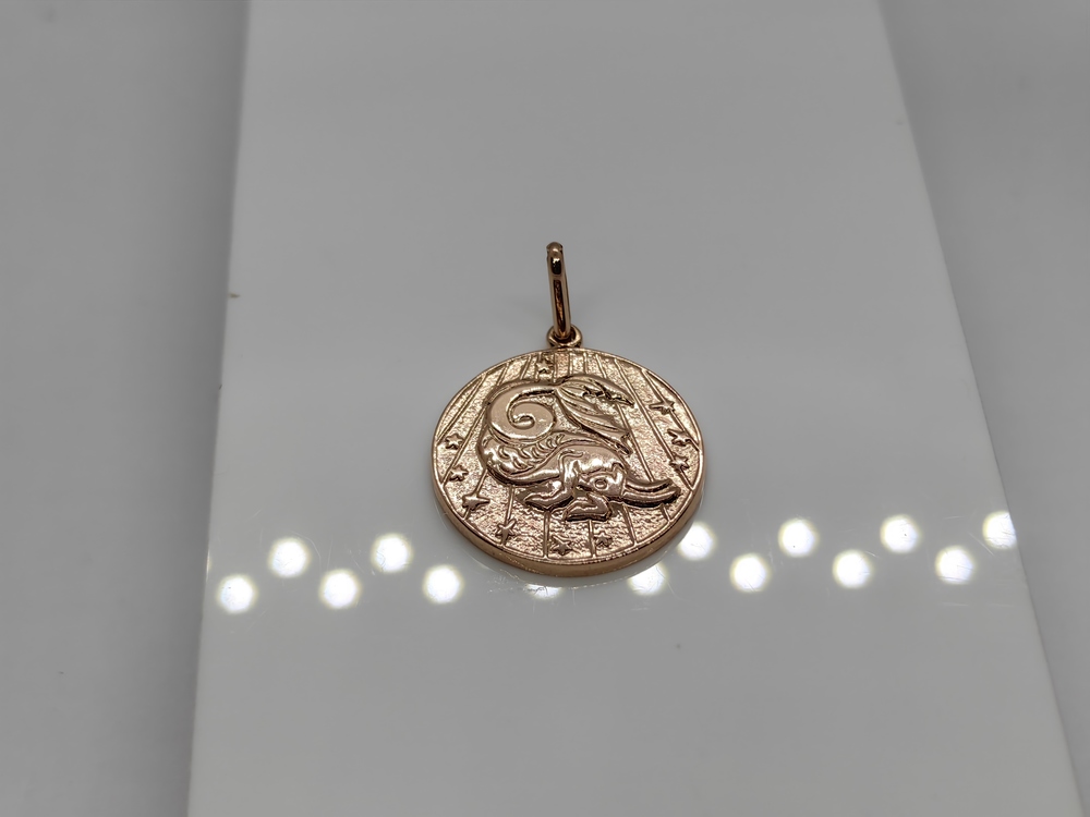 ПОДВЕСКА ЗНАК ЗОДИАКА РЫБЫ Au 583