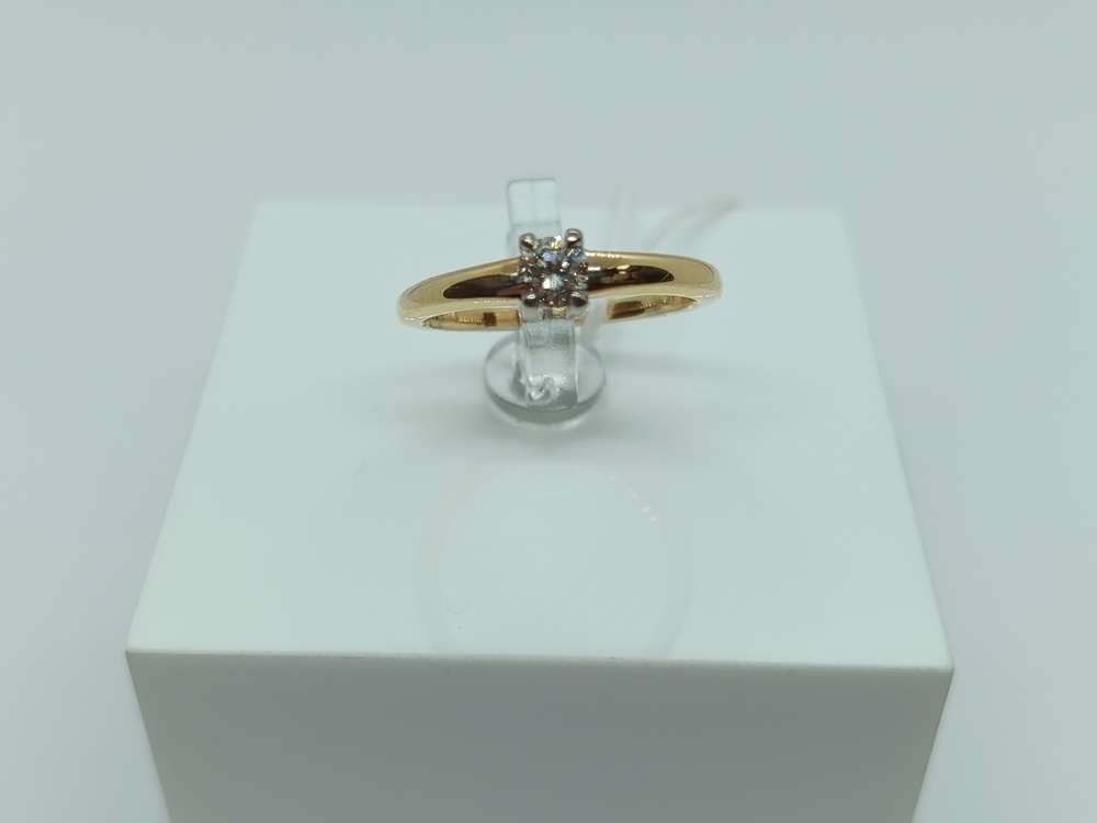 КОЛЬЦО БРИЛЛИАНТ Au 500