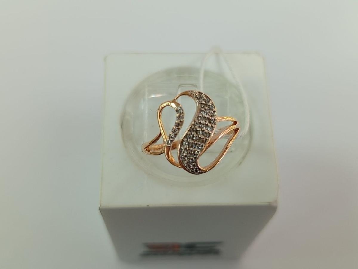 КОЛКМИ585 КОЛЬЦО С КАМНЯМИ (Au 585)