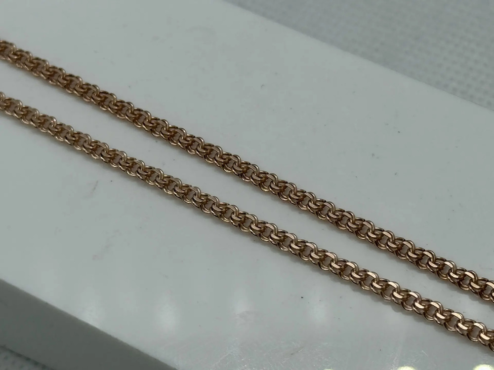 ЦЕПЬ ПУСТОТЕЛАЯ Бисмарк (Au 585)