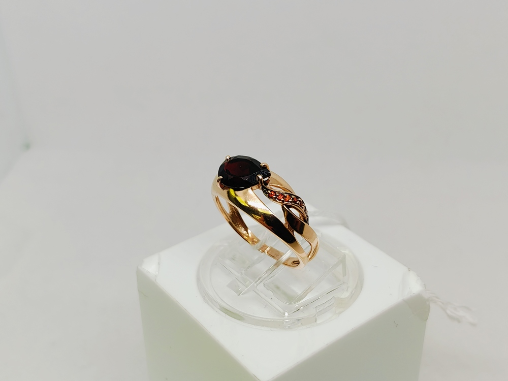 КОЛКМИ585 КОЛЬЦО С КАМНЯМИ (Au 585)