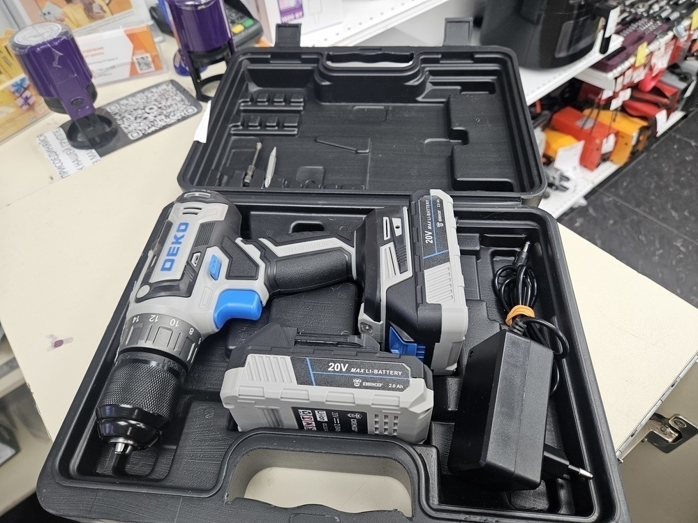 Шуруповерт Deko ZKCID20V