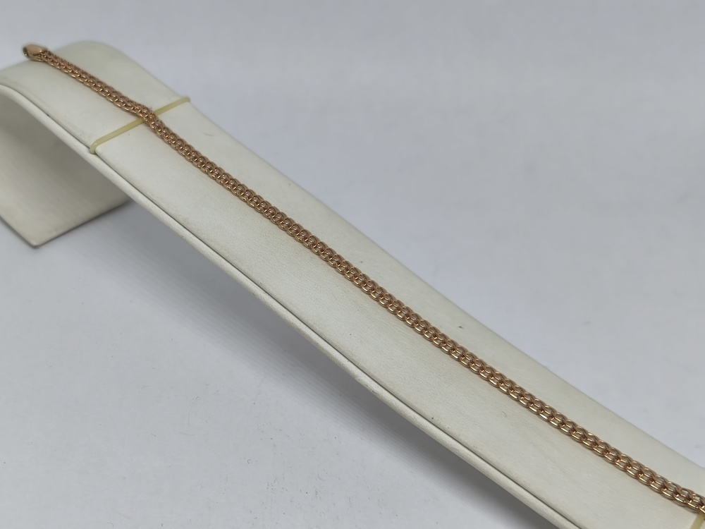 БРАСЛЕТ ПОЛНОВЕСНЫЙ Итальянка Au 585