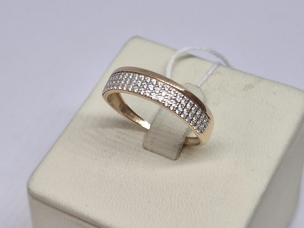 КОЛКМИ585 КОЛЬЦО С КАМНЯМИ (Au 585)