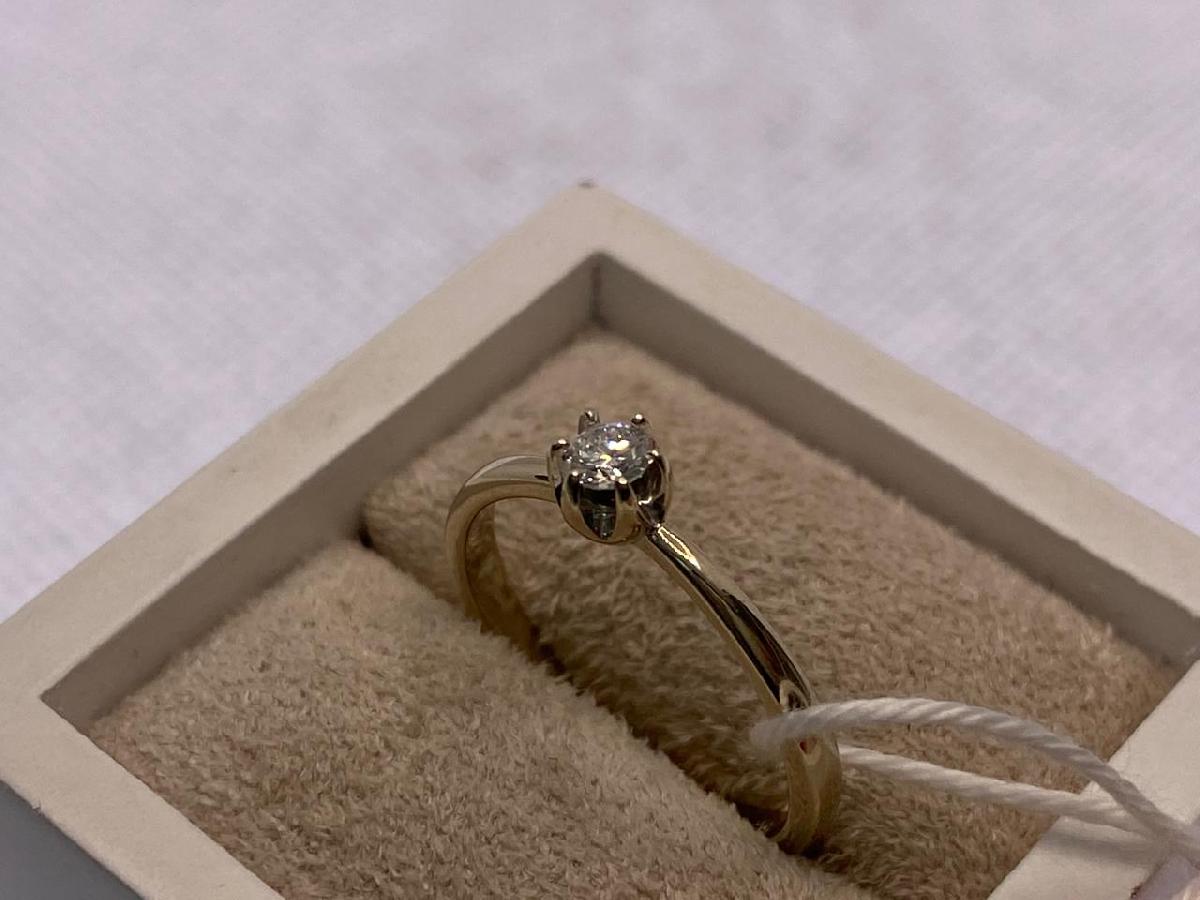 КОЛЬЦО БРИЛЛИАНТ Au 585