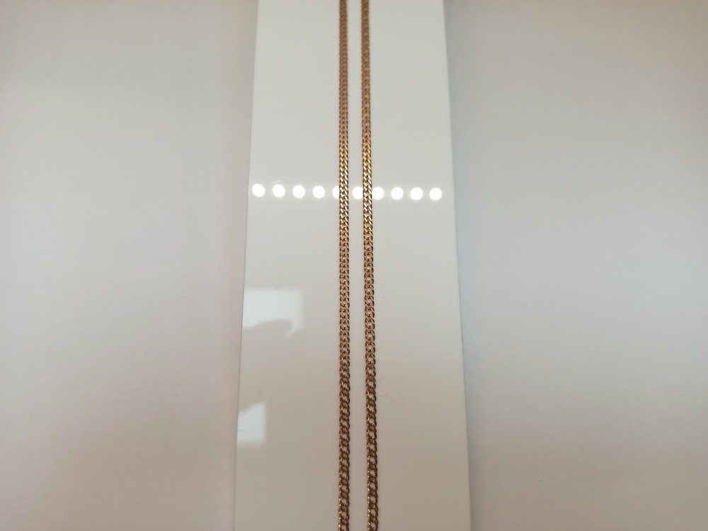 ЦЛР2585 ЦЕПЬ ПОЛНОВЕСНАЯ Ромб двойной (Au 585)