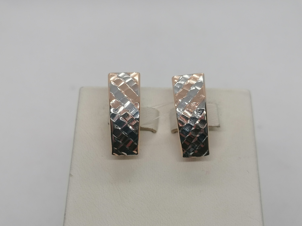 СЕРЬГИ БЕЗ КАМНЯ (Au 585)