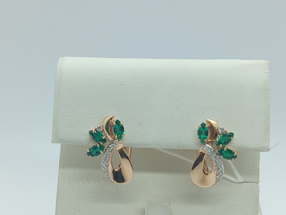 СЕРЬГИ БРИЛЛИАНТ (Au 585)