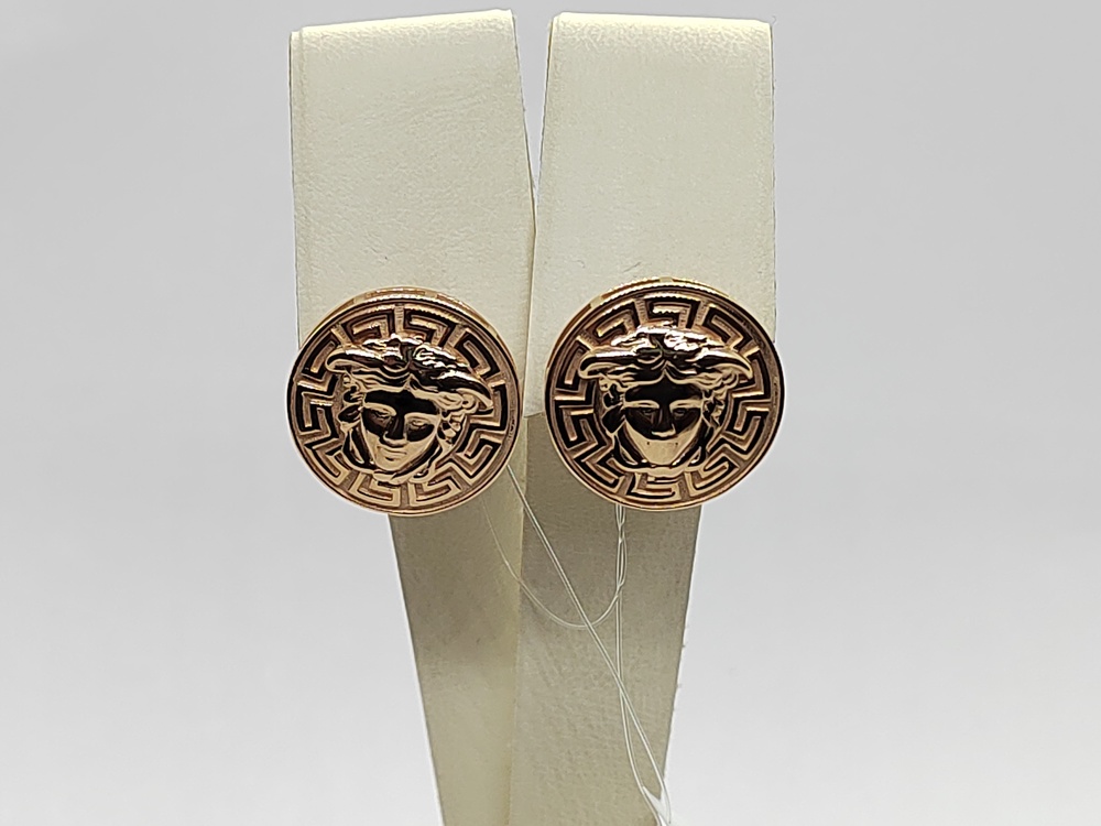 СЕРЬГИ БЕЗ КАМНЯ (Au 585)