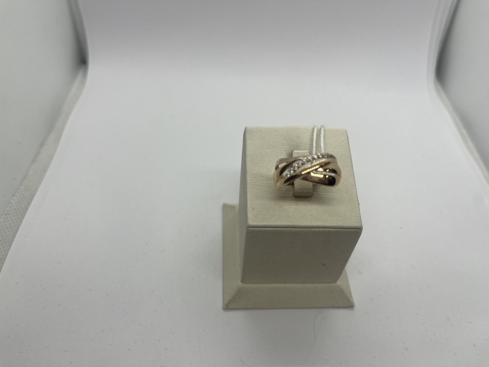КОЛКМИ585 КОЛЬЦО С КАМНЯМИ (Au 585)