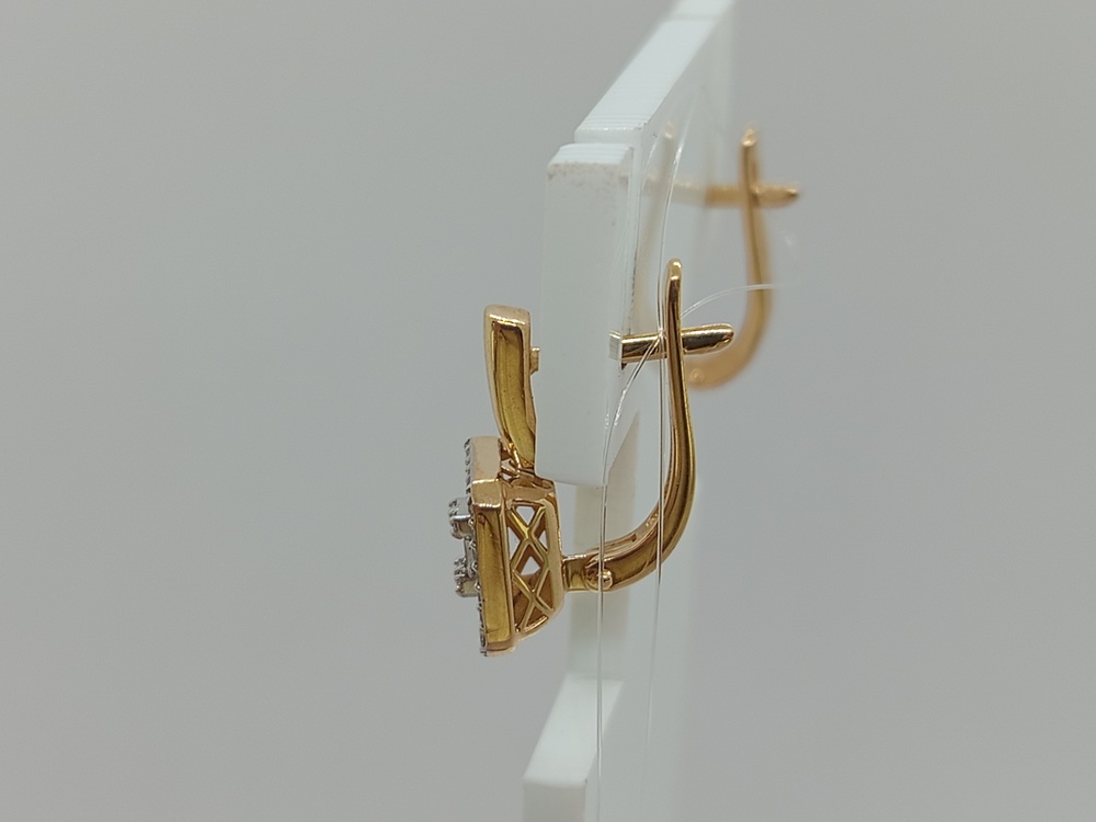 СЕРЬГИ БРИЛЛИАНТ (Au 585)