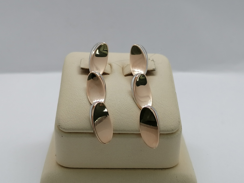 СЕРЬГИ БЕЗ КАМНЯ (Au 585)