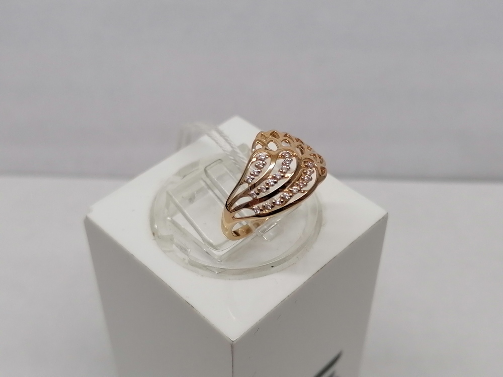 КОЛКМИ585 КОЛЬЦО С КАМНЯМИ (Au 585)