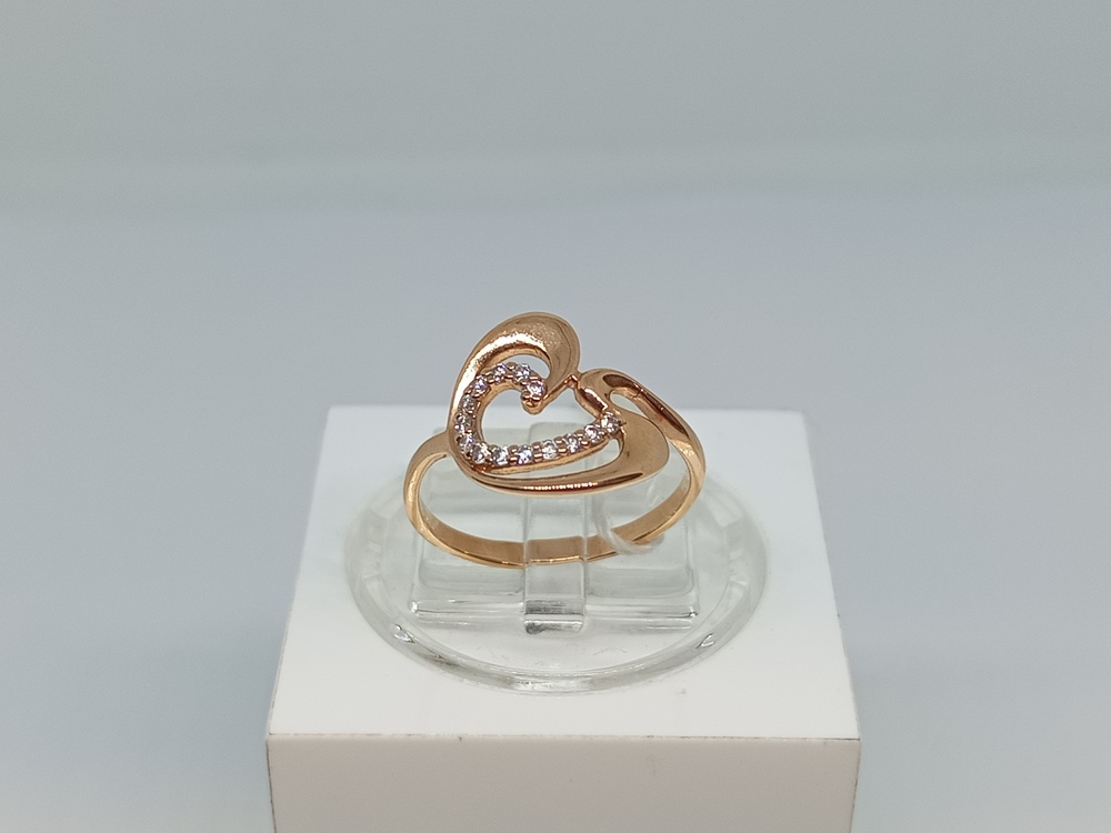 КОЛКМИ585 КОЛЬЦО С КАМНЯМИ (Au 585)