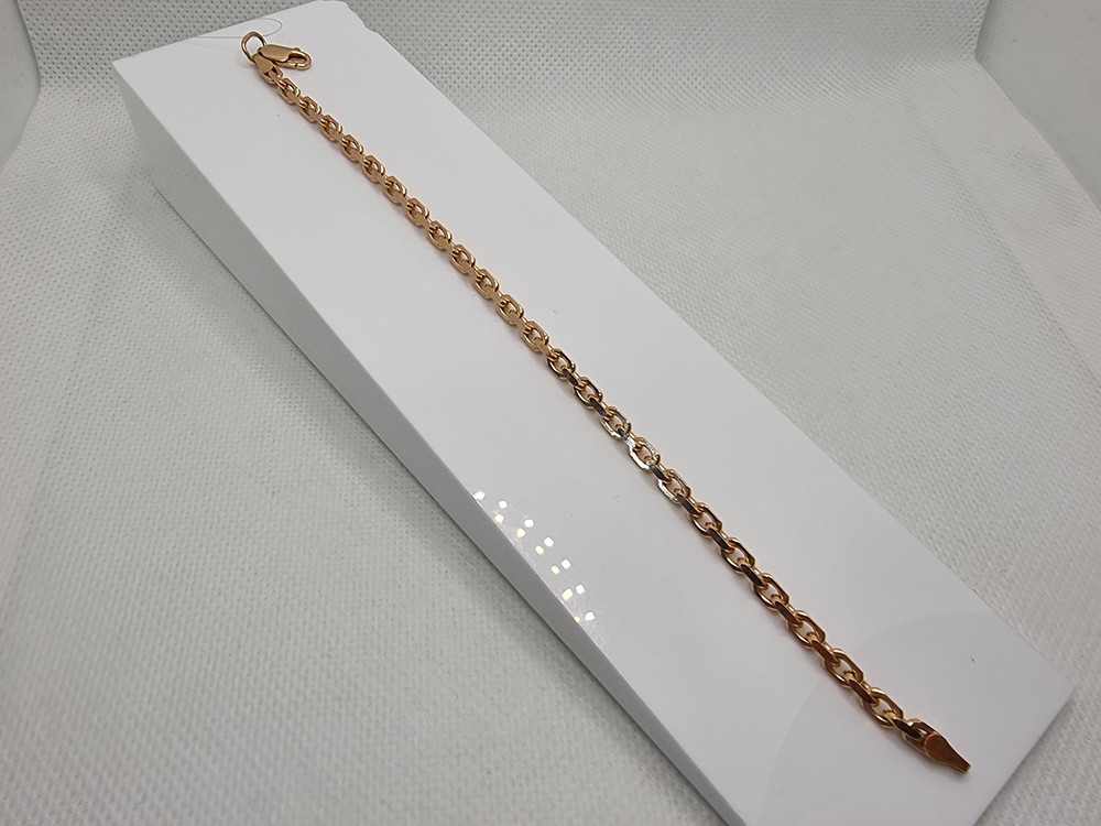 7120201-18 БРАСЛЕТ ПОЛНОВЕСНЫЙ Якорное (Au 585)