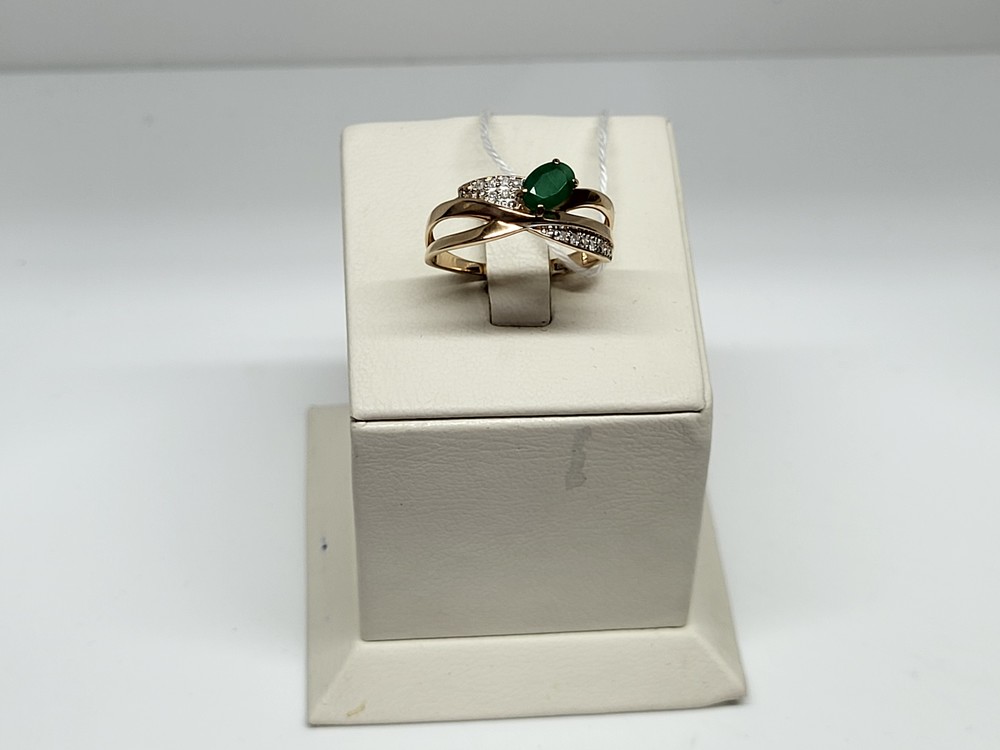 КОЛЬЦО БРИЛЛИАНТ Au 585