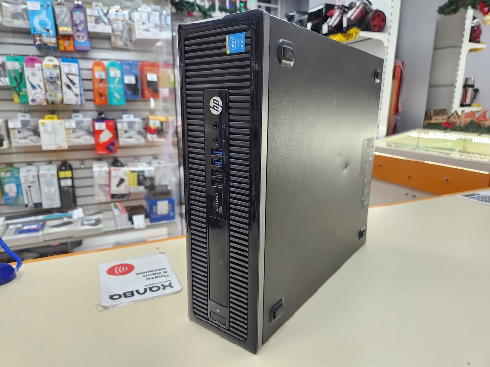 Системный блок HP; Core i3-4160, Intel UHD Graphics, 4 Гб, Нет, 500 Гб