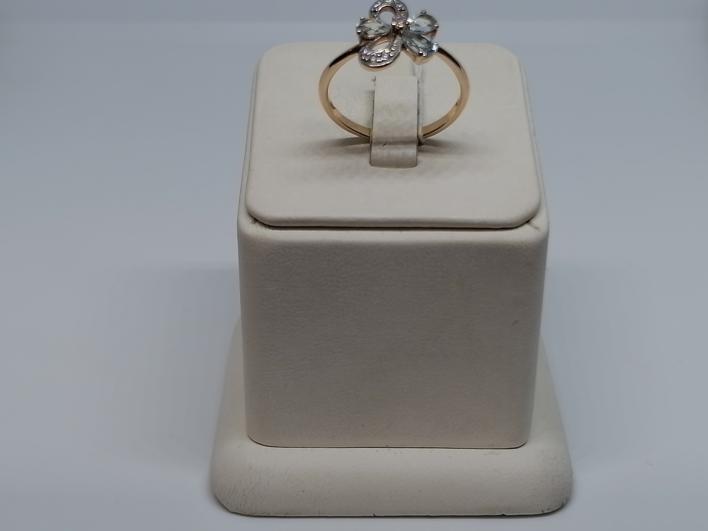 КОЛКМИ585 КОЛЬЦО С КАМНЯМИ (Au 585)