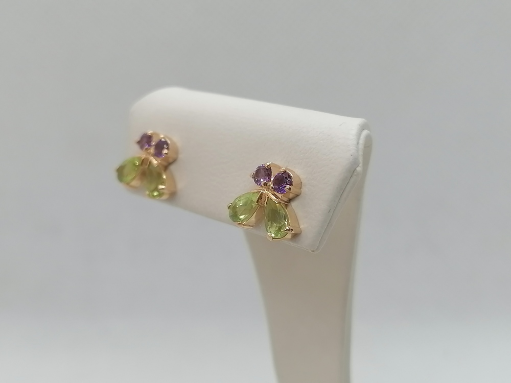 СПУС585 СЕРЬГИ ПУСЕТЫ (Au 585)