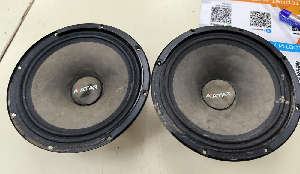 Автоакустика передняя Avatar MTU-61LE