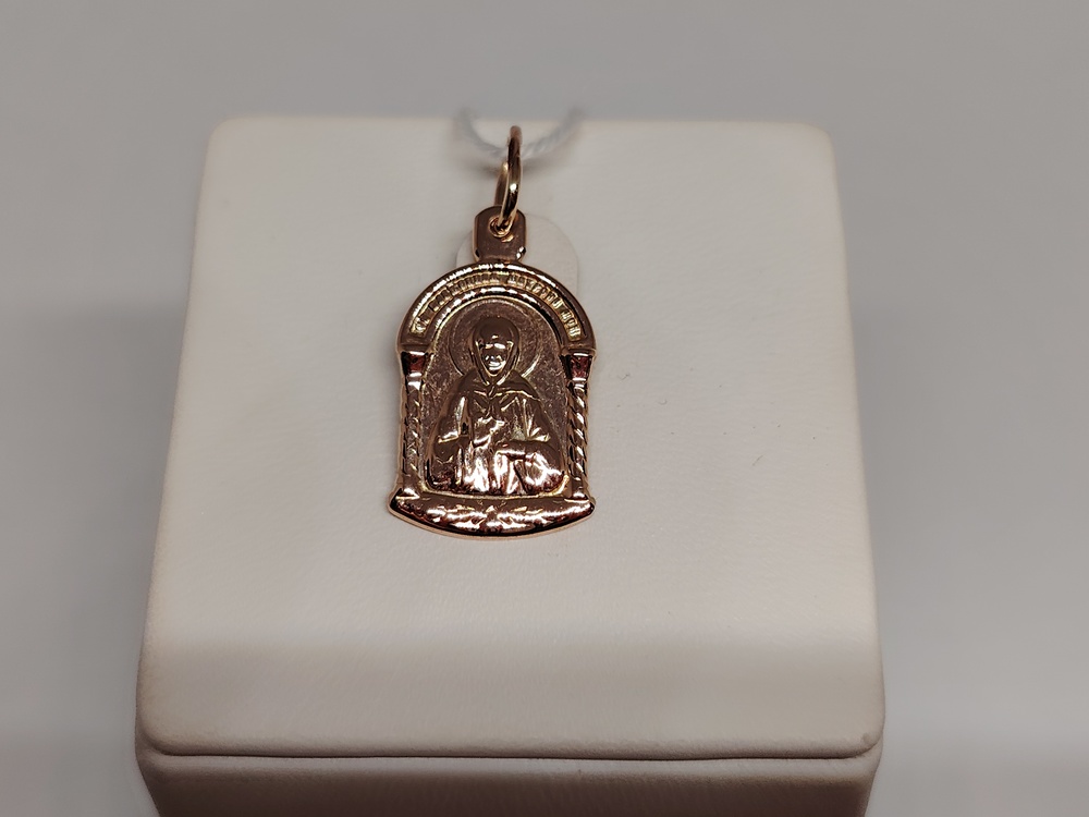 ПОДИБК585 ПОДВЕСКА ИКОНА БЕЗ КАМНЯ (Au 585)