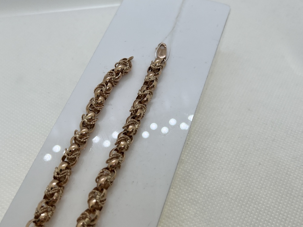 БРАСЛЕТ ПОЛНОВЕСНЫЙ (Au 585)