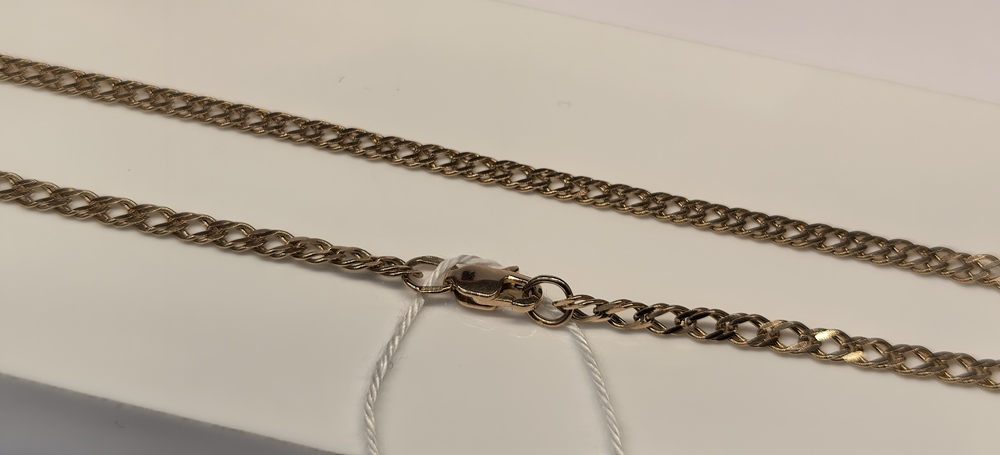 ЦЛР2585 ЦЕПЬ ПОЛНОВЕСНАЯ Ромб двойной (Au 585)