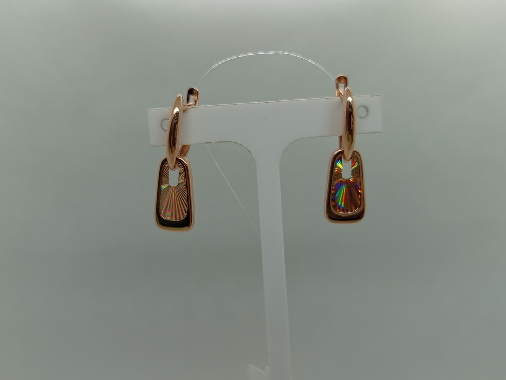 СЕРЬГИ БЕЗ КАМНЯ (Au 585)