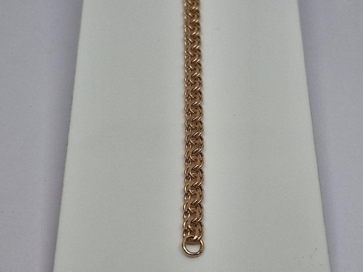 НБ 12-316ПГ БРАСЛЕТ ПУСТОТЕЛЫЙ (Au 585)