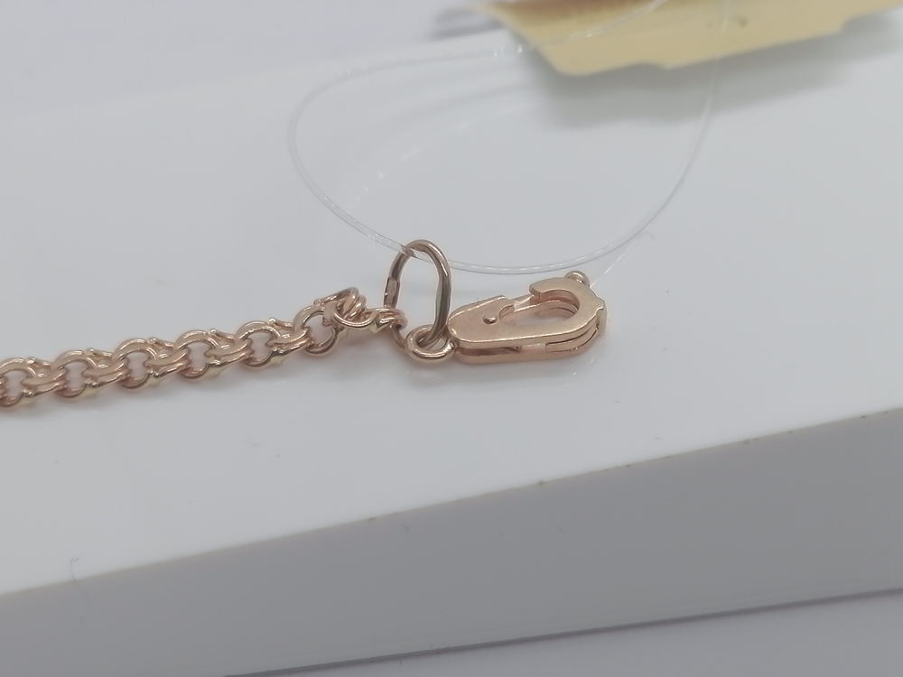 1600081 БРАСЛЕТ ПОЛНОВЕСНЫЙ Бисмарк (Au 585)