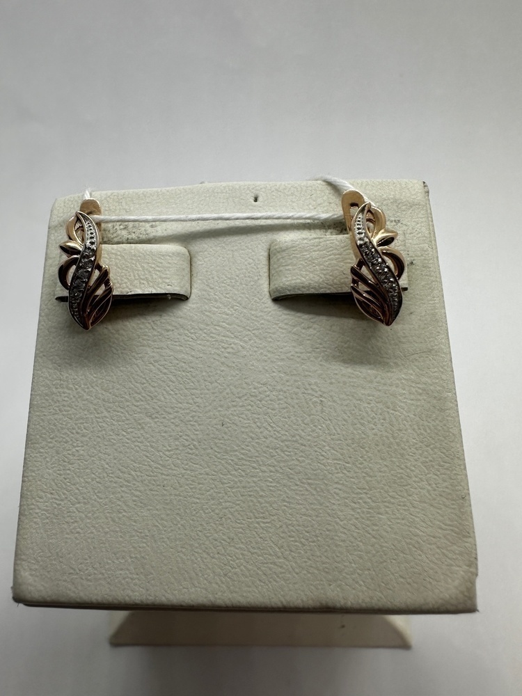 СЕРЬГИ С КАМНЯМИ (Au 585)