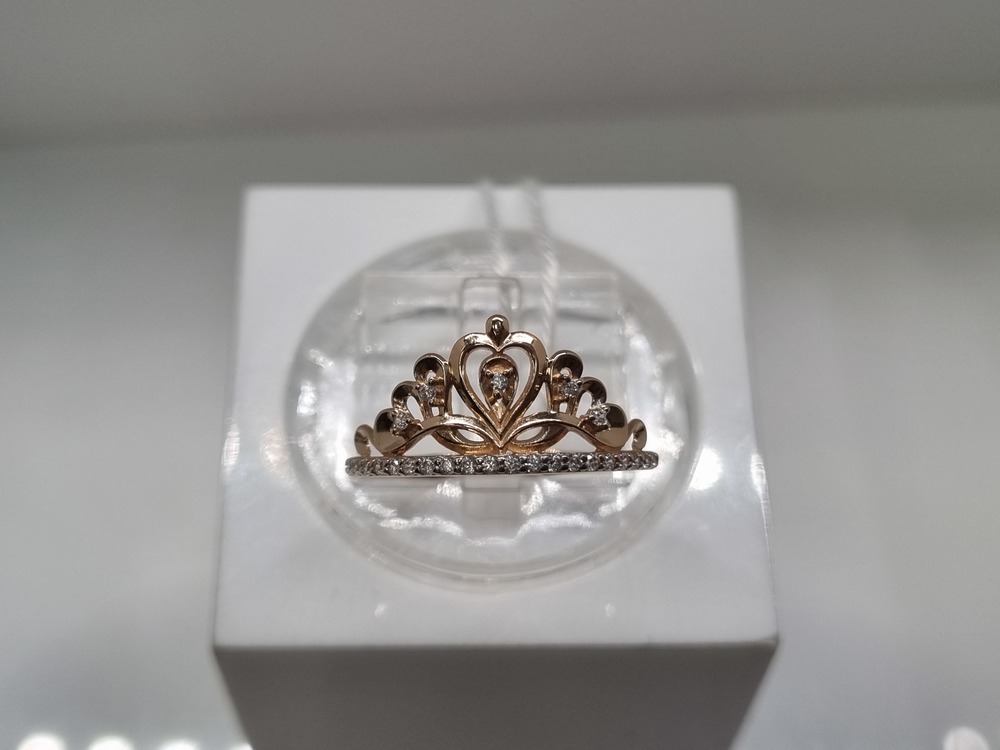 КОЛКМИ585 КОЛЬЦО С КАМНЯМИ (Au 585)