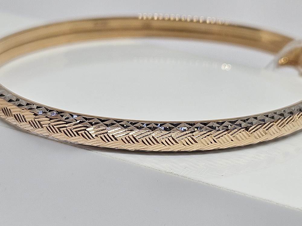 А 022060 БРАСЛЕТ ЖЕСТКИЙ без камня (Au 585)