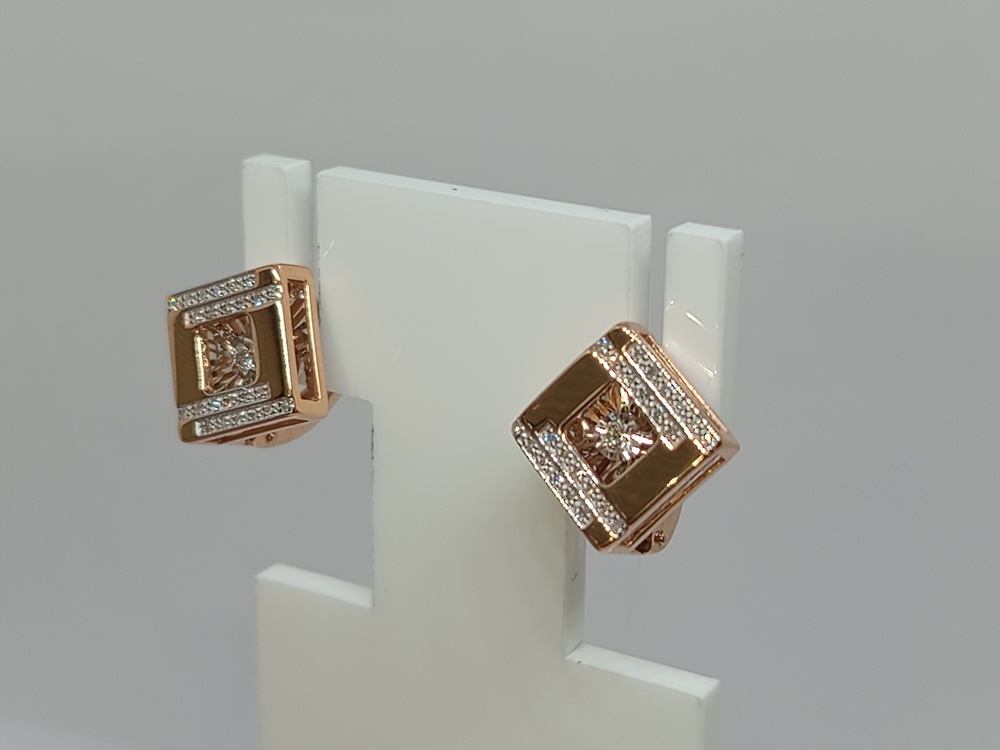 СЕРЬГИ БРИЛЛИАНТ (Au 585)