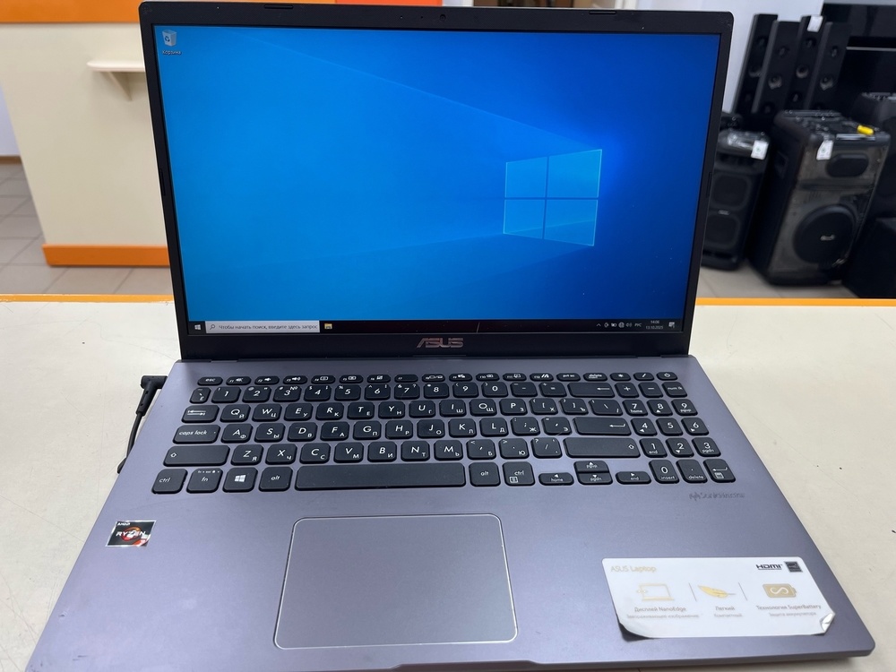 Ноутбук ASUS; Ryzen 3 3200U, Radeon Vega Frontier Edition, 4 Гб, 256 Гб, Нет