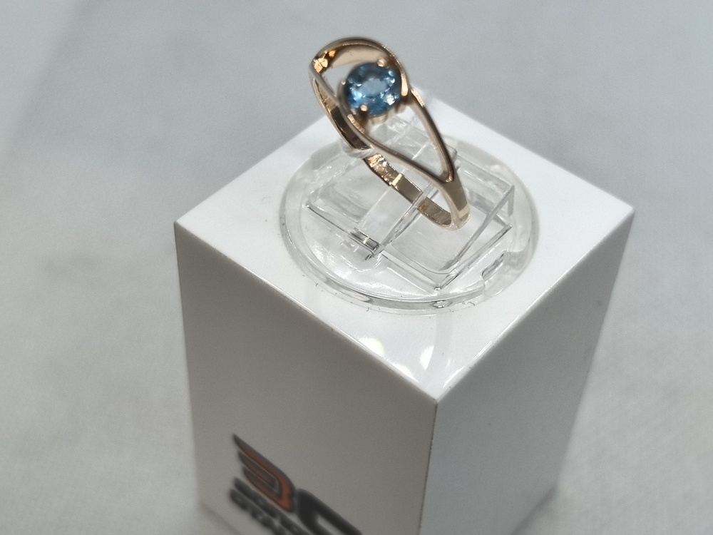 КОЛЬЦО С КАМНЕМ (Au 585)